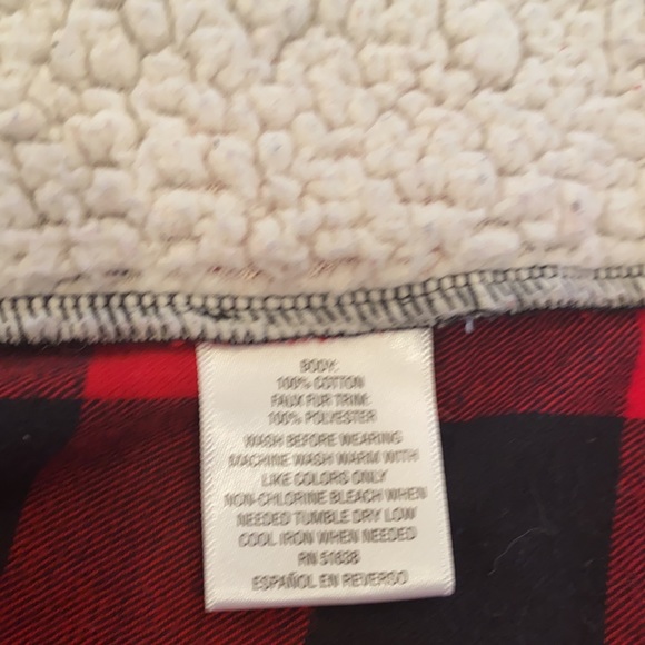 FALL WINTER PLAID FLANNEL VEST - Picture 6 of 6